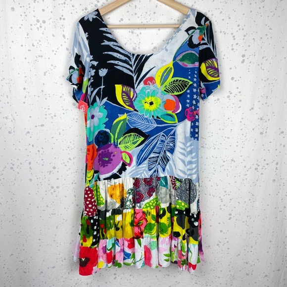 NWT Jams World Hattie Dress Tropical Love S - Picture 2 of 11